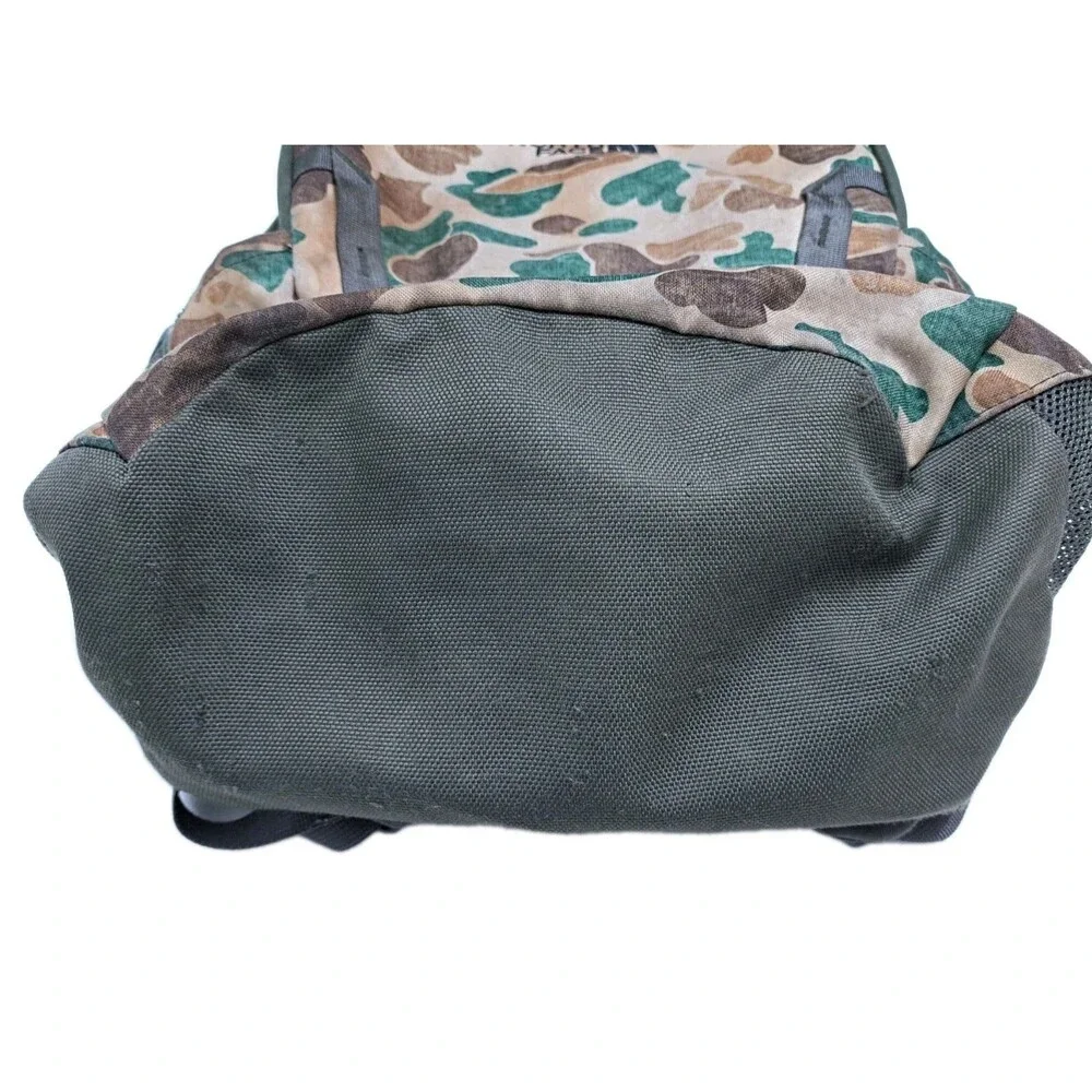 North Face Vault Frog Camo Laptop Backpack Utility Brown Green School Tactical